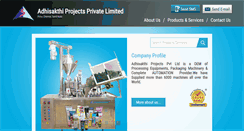 Desktop Screenshot of adhisakthiprojects.com